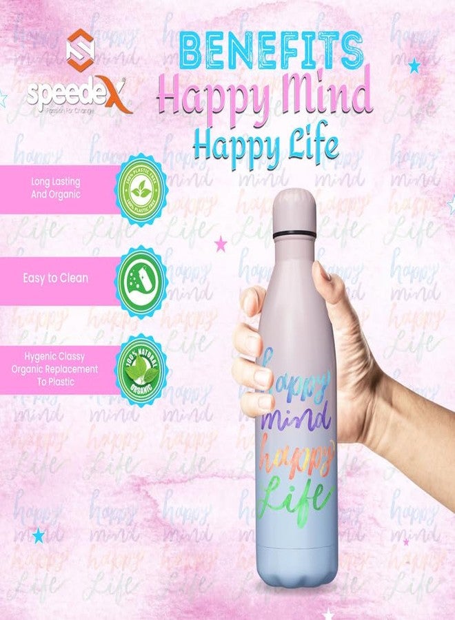 Speedex Thermos Bottle - 500 ML Vacuum Insulated Stainless Steel for Kids, Men, Women - Thermosteel Bottle Ideal for School, Office, Travel Flask for Hot & Cold Beverages - Printed - Image 3